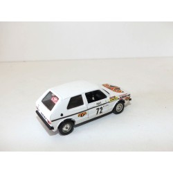 FORD FIESTA N°72 RALLYE MONTE CARLO 1978 P. SINGEL SOLIDO 1:43 sans boite