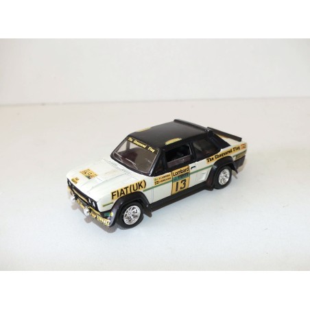 FIAT 131 ABARTH N°13 RALLYE RAC 1977 S. LAMPINEN SOLIDO 1:43 sans boite