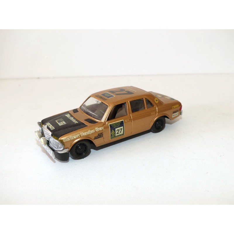 MERCEDES 280 E N°27 RALLYE DE SINGAPOUR 1977 KiT sur base SOLIDO 1:43 sans boite