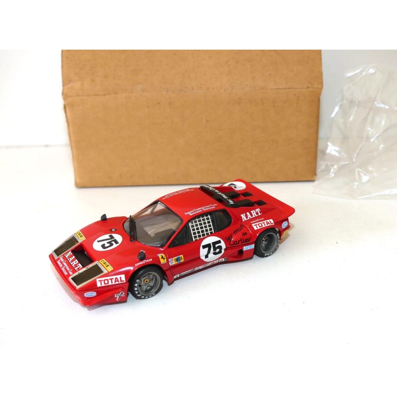 FERRAI 512 BB NART N°75 LE MANS 1977 KIT Monte AMR 1:43