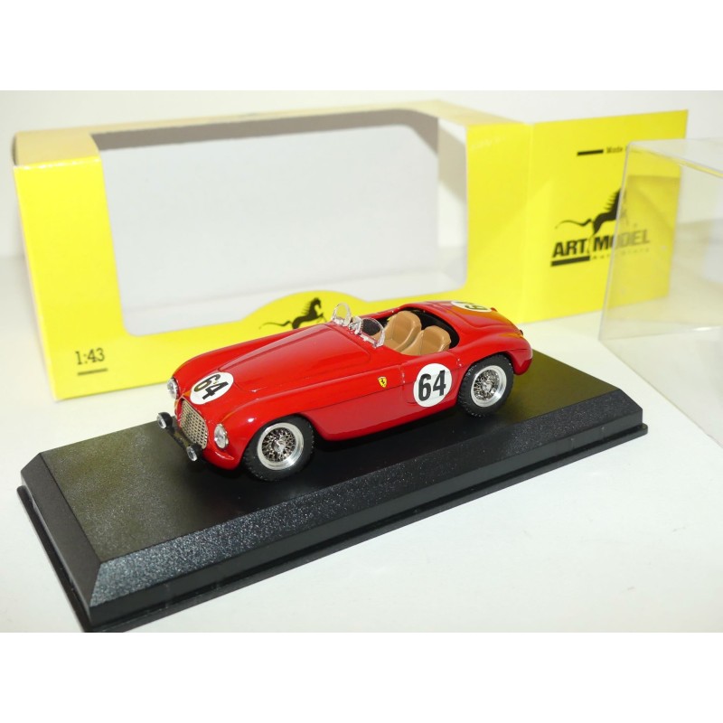 FERRARI 166 MM NÂ°64 LE MANS  1951 ART MODEL ART080 1:43 Abd