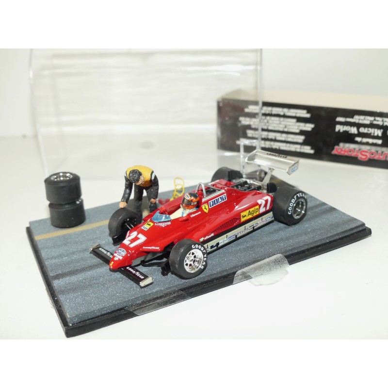 FERRARI 126 C2 GP DE BELGIQUE G. VILLENEUVE AUTOSTORY BRUMM AS10 1:43