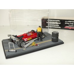 FERRARI 126 C2 GP DE BELGIQUE G. VILLENEUVE AUTOSTORY BRUMM AS19 1:43