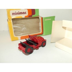 JEEP FORD 4*4 BOMBEIRO POMPIERS BRESIL MINIMAC 1:43