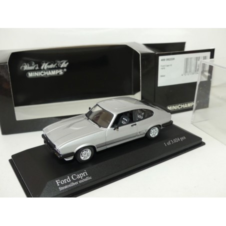 FORD CAPRI III 1979 Gris Silver MINICHAMPS 1:43