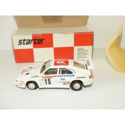 CITROEN BX 4TC RALLYE MONTE CARLO 1986 STARTER R154 1:43