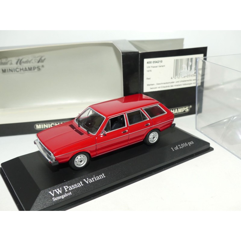 VW PASSAT VARIANT B1 1974 Rouge MINICHAMPS 1:43