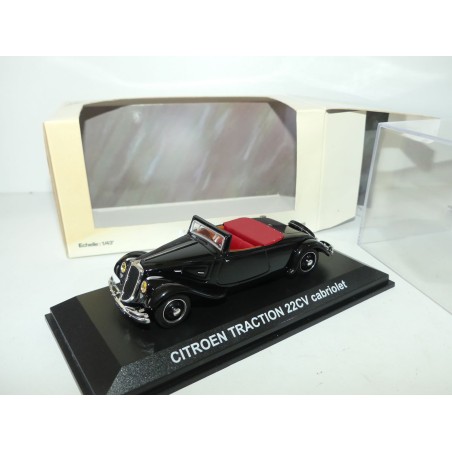 CITROEN TRACTION 22CV ROADSTER Noir NOREV 1:43