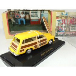 FORD WOODY surf 1949 CLASSIC SCENES ROAD LEGENDS 1:43