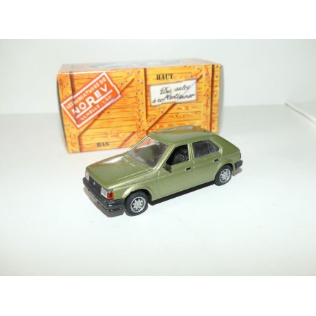 TALBOT HORIZON 1980 Vert NOREV pour HACHETTE 1:43 boite carton