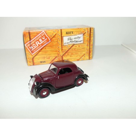 SIMCA 5 1936 Bordeaux NOREV 1:43 boite carton