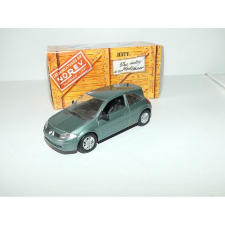 RENAULT MEGANE II Coupe 2003 Vert NOREV 1:43 boite carton