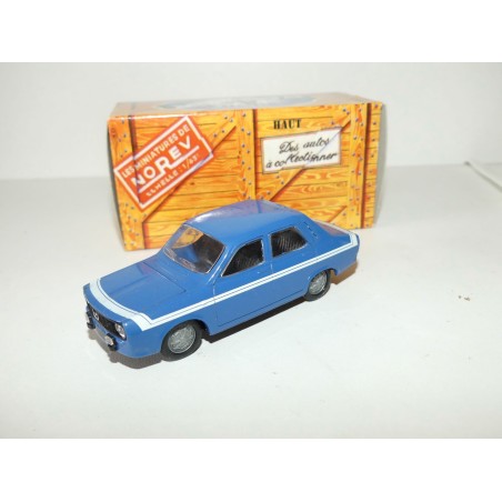 RENAULT 12 GORDINI 1971 Bleu NOREV 1:43 boite carton
