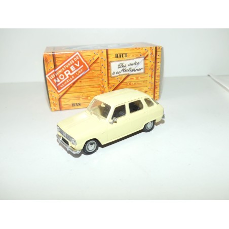 RENAULT 6 1969 Crème NOREV 1:43 boite carton