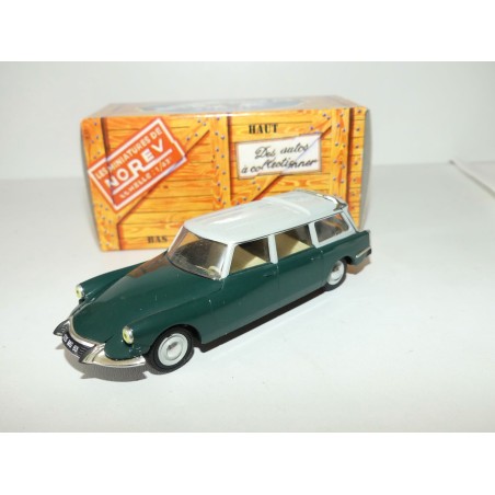 CITROEN ID 19 BREAK 1967 Vert Gris NOREV 1:43 boite carton