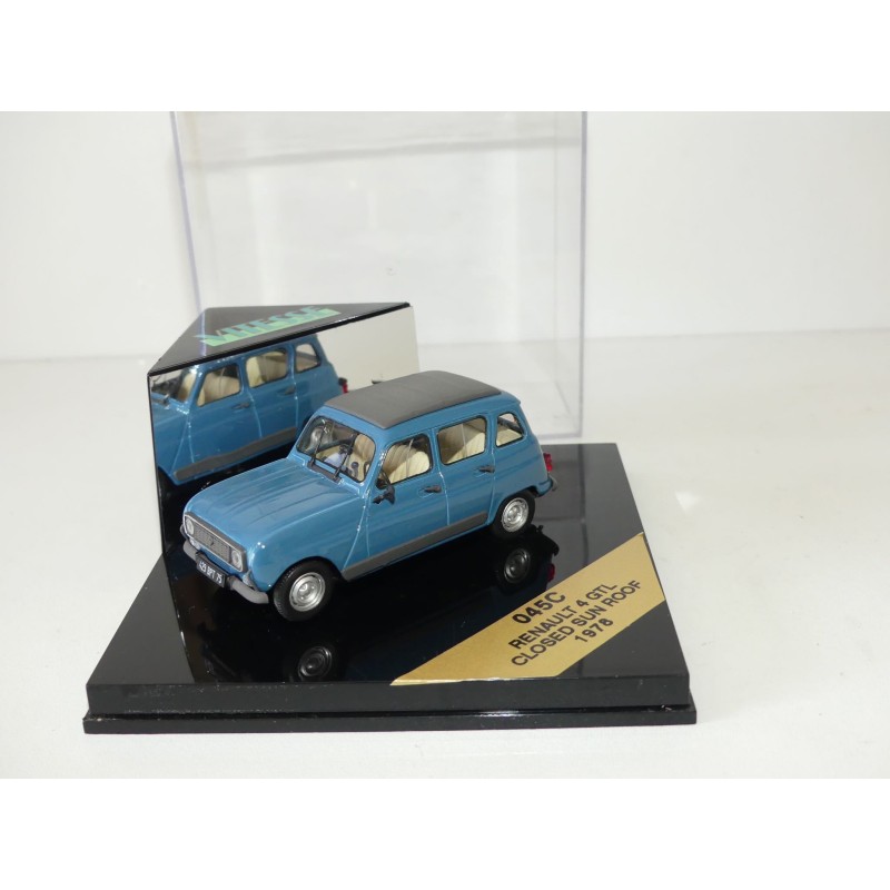 RENAULT 4 GTL SEDAN 1978 Bleu VITESSE 045C 1:43