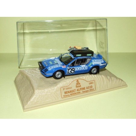RENAULT ALPINE A310 RALLYE PARIS DAKAR 1981 NOREV 1:43
