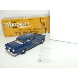 FORD MAINLINE 2DR MICHIGAN STATE POLICE 1956 BROOKLIN MODELS 1:43