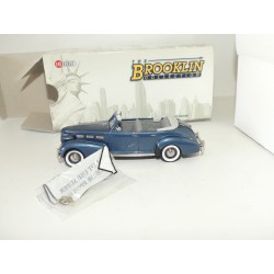 CADILLAC SIXTY SPECIAL CONVERTIBLE SEDAN 1938 Bleu BROOKLIN MODELS 1:43