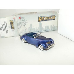 GRAHAM HOLLYWOOD CONVERTIBLE 1940 Bleu BROOKLIN MODELS 1:43