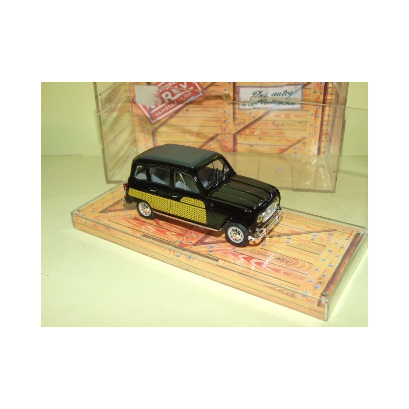 RENAULT 4  PARISIENNE Noir Et  Jaune NOREV 1:43