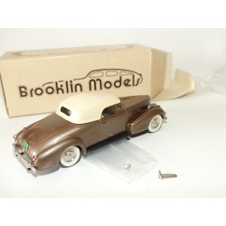 CADILLAC V16 CONVERTIBLE 1940 Marron BROOKLIN MODELS 1:43