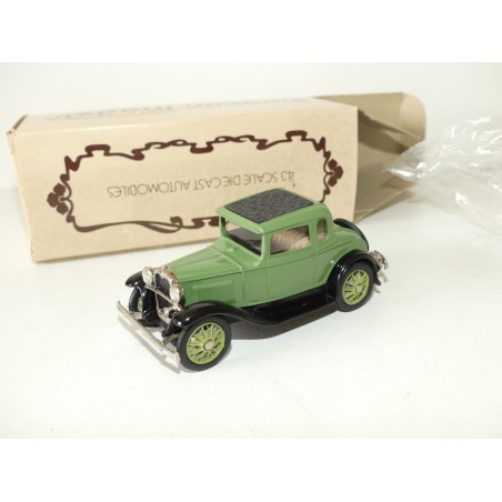 FORD MODEL A COUPE 1930 Vert BROOKLIN MODELS 1:43