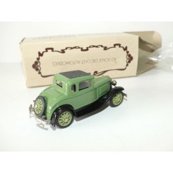 FORD MODEL A COUPE 1930 Vert BROOKLIN MODELS 1:43