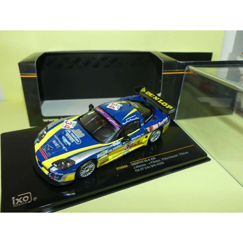 CHEVROLET CORVETTE C6-R N°34 24 Heures DE SPA 2006 IXO GTM060 1:43 5ème