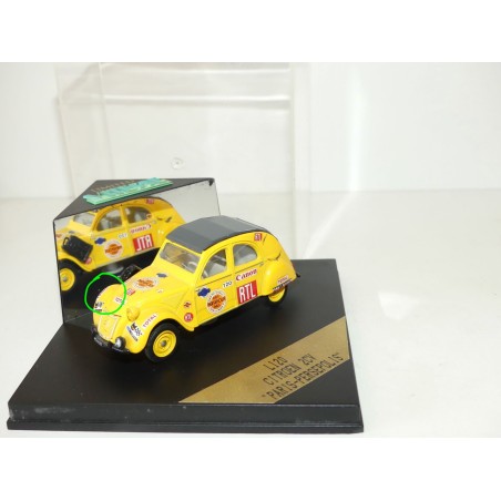 CITROEN 2CV RALLYE PARIS-PERSEPOLIS VITESSE L120 1:43  imperfection