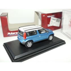 SKODA YETI CONCEPT CAR Bleu ABREX 1:43