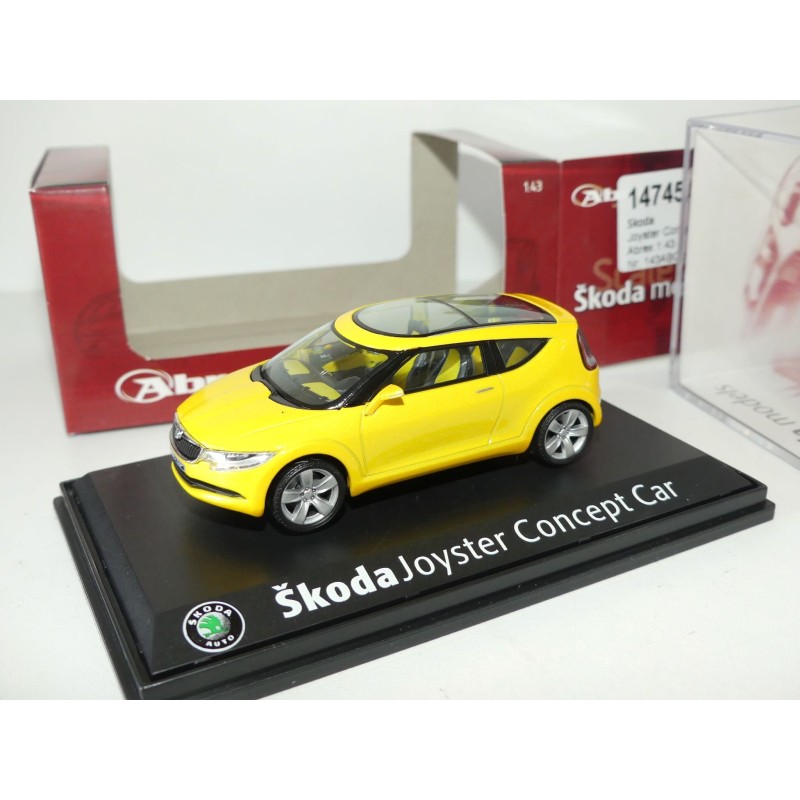 SKODA JOYSTER CONCEPT CAR Jaune ABREX 1:43