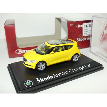 SKODA JOYSTER CONCEPT CAR Jaune ABREX 1:43