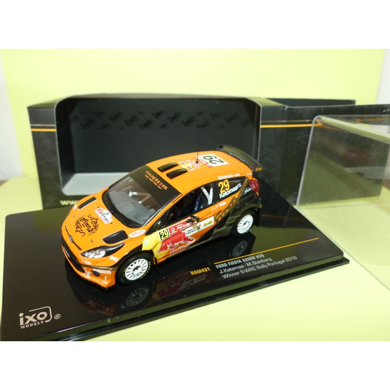 FORD FIESTA S2000 RALLYE DU PORTUGAL 2010 KETOMAA IXO RAM431 1:43 1er