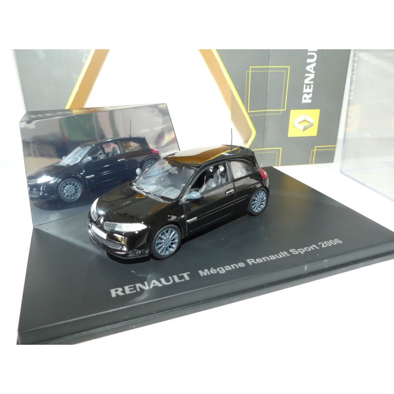 RENAULT MEGANE RS SPORT 2006 Noir UNIVERSAL HOBBIES 1:43