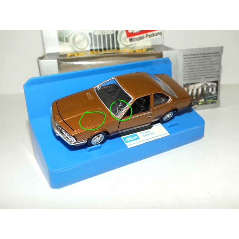 BMW 630 Marron SCHUCO 1:43 imperfection