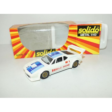 BMW M1 LE MANS SOLIDO n°1329 1:43