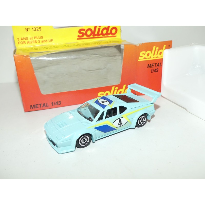 BMW M1 N°4 SOLIDO n°1329 1:43