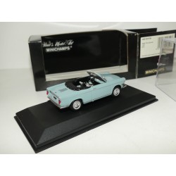 BMW 700 CABRIOLET Bleu MINICHAMPS 1:43