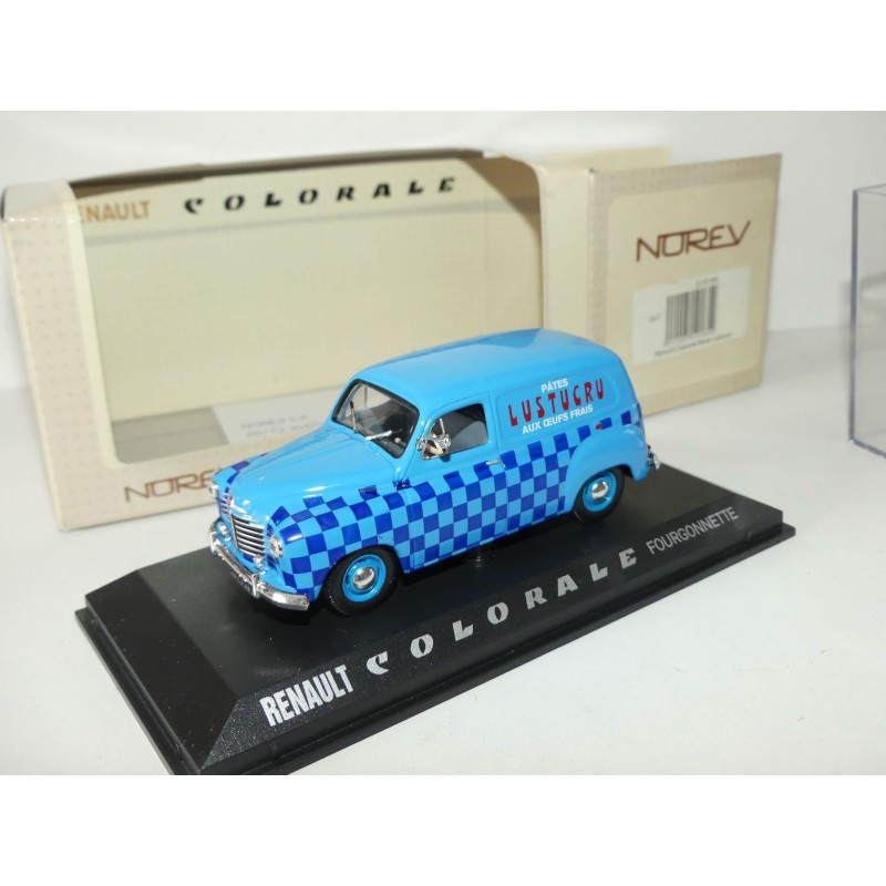 RENAULT COLORALE FOURGONNETTE LUSTUCRU NOREV 1:43