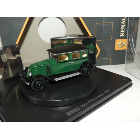 RENAULT TYPE PG2 VIVASIX 1928 Vert UNIVERSAL HOBBIES 1:43