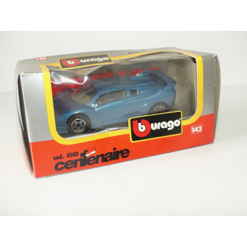 MCA CENTENAIRE Premiere Supercar Monegaste Bleu BURAGO 4140 1:43