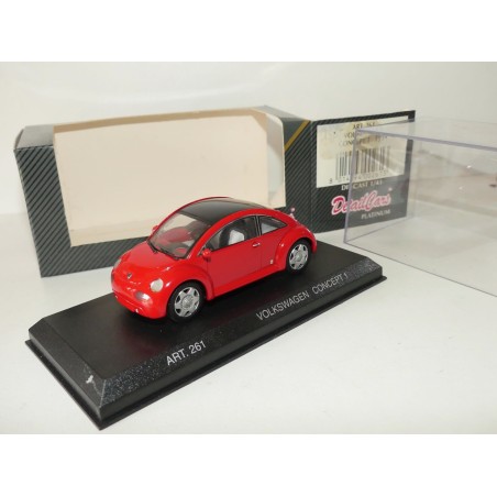 VW NEW BEETLE CONCEPT 1 1994 Rouge DETAILCARS 261 1:43