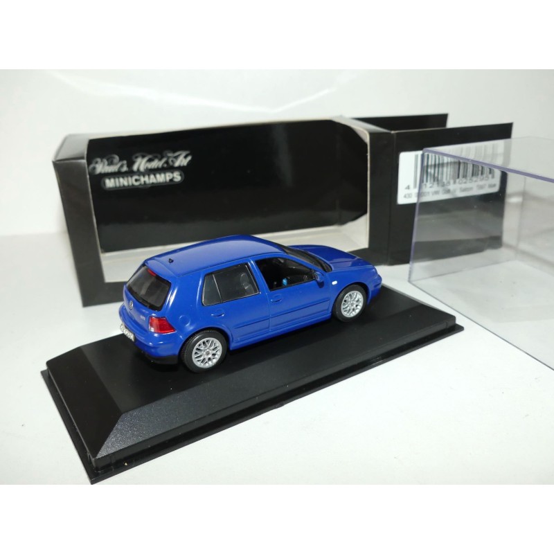 VW GOLF GTi GENERATION IV Bleu MINICHAMPS 1:43 de reference 430 056001