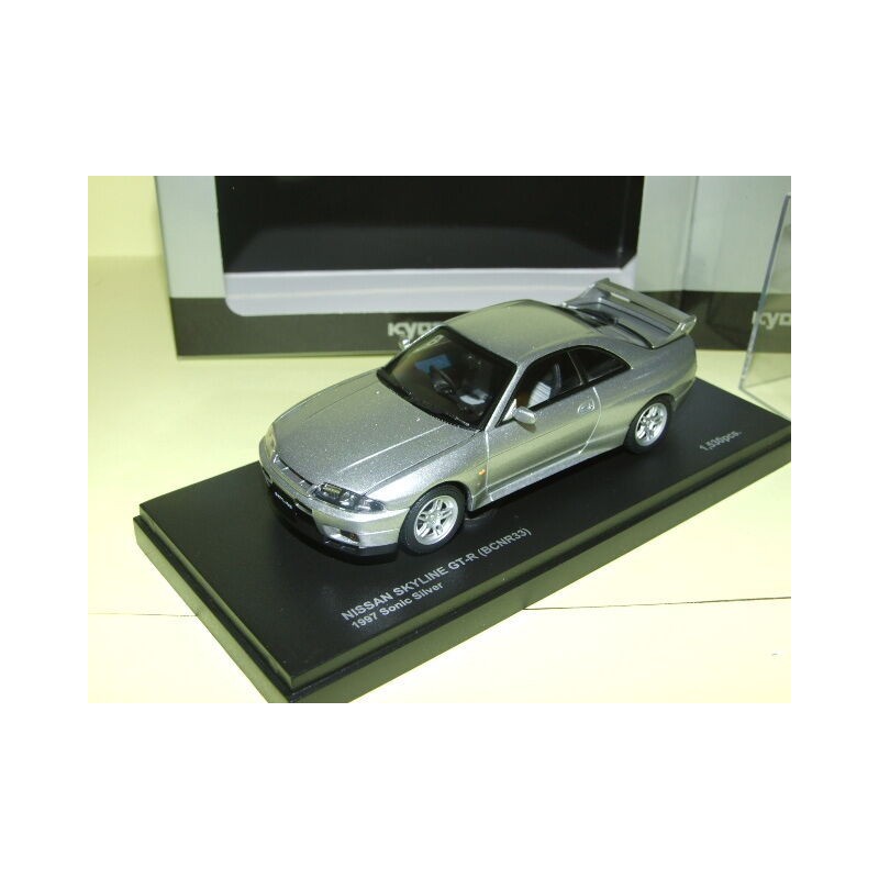 NISSAN SKYLINE GT-R 1997 Gris KYOSHO 1:43