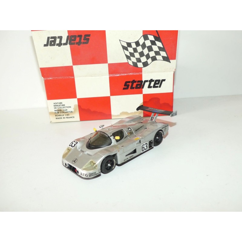 SAUBER C9 MERCEDES N°63 LE MANS 1989 STARTER 1:43