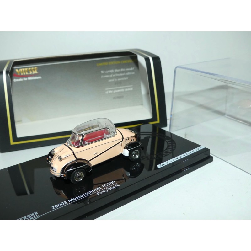 MESSERSCHMITT TG500 Rose et Noir VITESSE 1:43