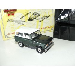 FORD BRONCO 1966 Vert MATCHBOX YYM35057 1:43