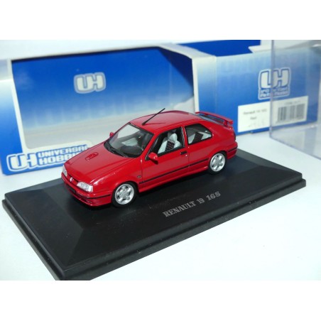 RENAULT 19 16S Rouge UNIVERSAL HOBBIES 1:43