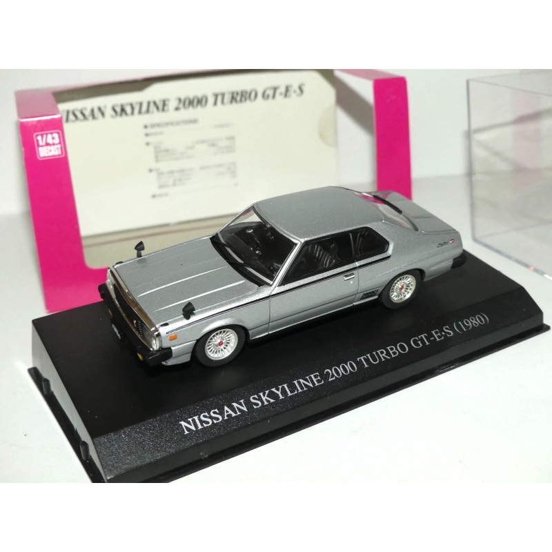NISSAN SKYLINE 2000 TURBO GT-E.S 1980 Gris DISM 1:43